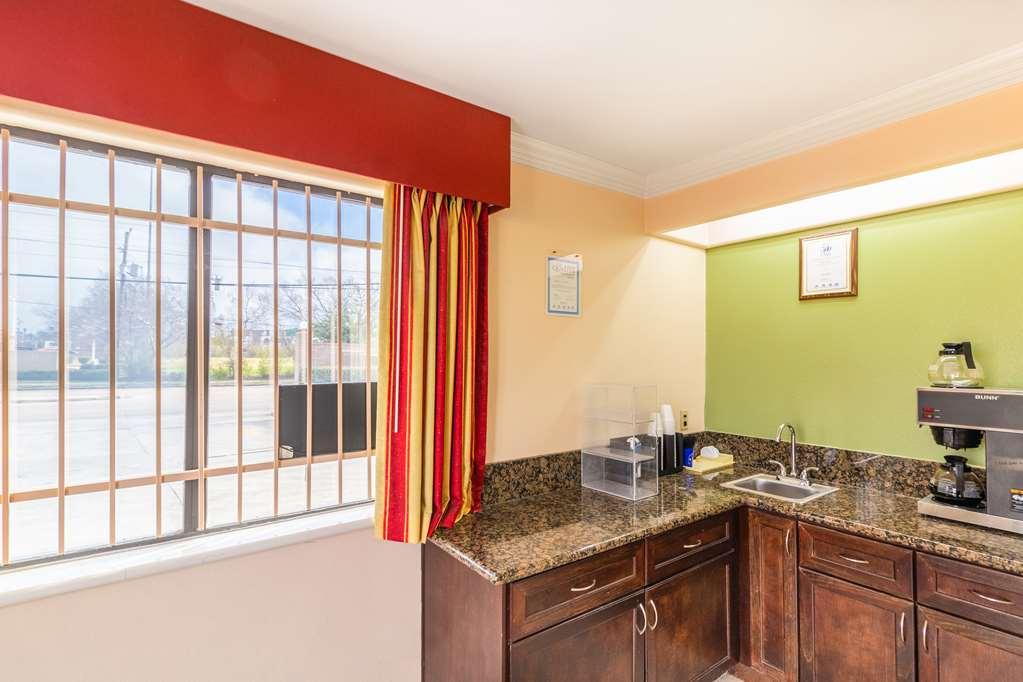 Americas Best Value Inn Houston Heights At I-45 מסעדה תמונה